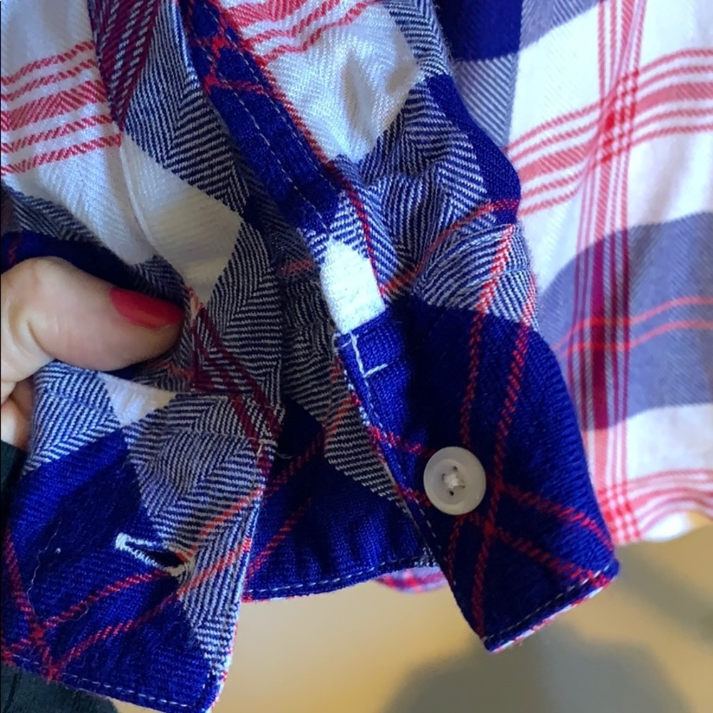 Rails Flannel Button Down Small - image 5